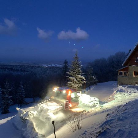 Schronisko Gorskie Pttk Na Jaworzynie Krynickiej กรินีซา ดรอยจ์ ภายนอก รูปภาพ